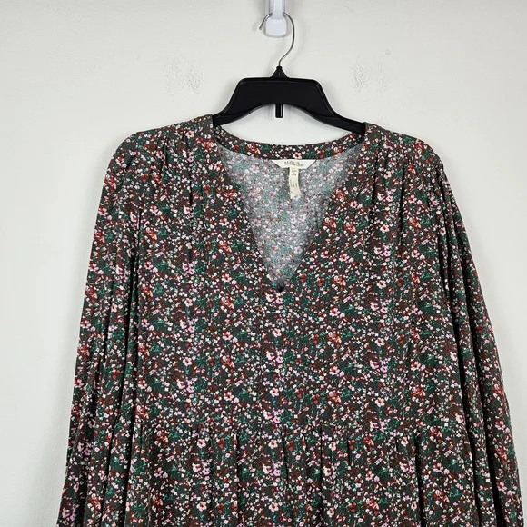 Matilda Jane Long Sleeve Dress Bohemian Prairie Floral Women's Large - Picture 3 of 7